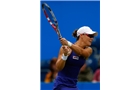 BIRMINGHAM, ENGLAND - JUNE 11: Samantha Stosur of Australia in action against Christina McHale of the USA during day three of the Aegon Classic at the Edgbaston Priory Club on June 11, 2014 in Birmingham, England. (Photo by Paul Thomas/Getty Images)